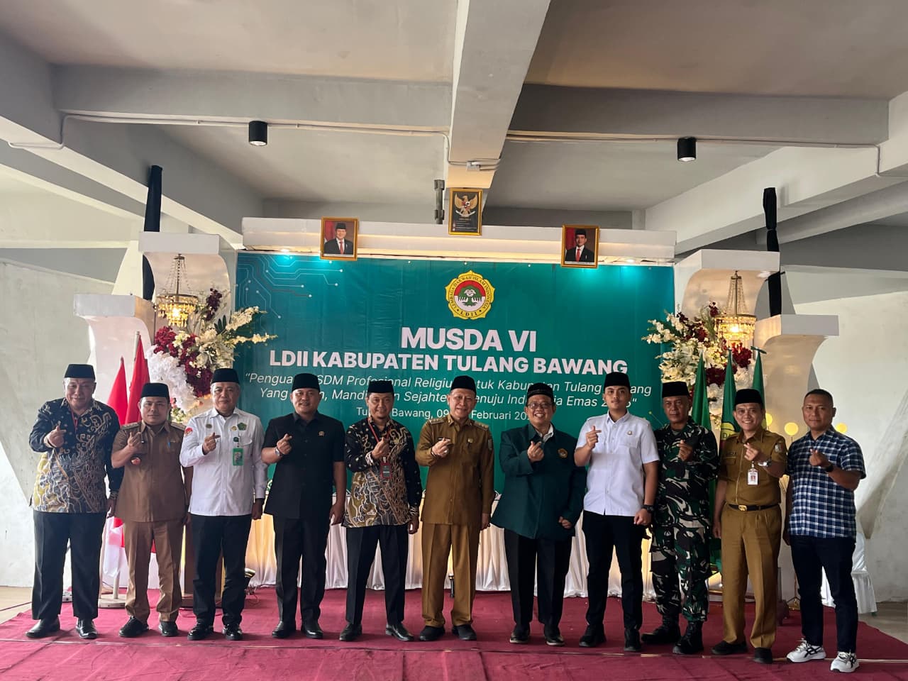 LDII Tulang Bawang Gelar Musda ke-6, Dorong Kolaborasi Warga dengan Pemerintah Daerah
