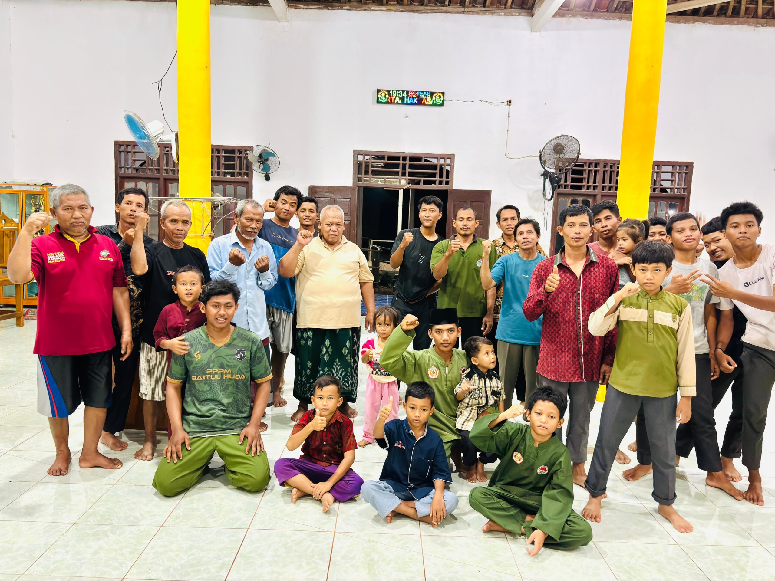 Latihan Persinas ASAD di Masjid At-Taqwa, Wujudkan Generasi Berkarakter dan Sehat Jasmani